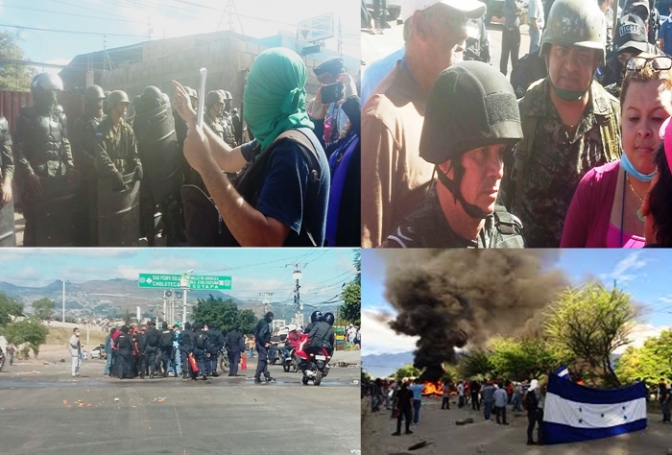 Paro nacional contra el fraude electoral: Honduras bajo indignación y fuego militar