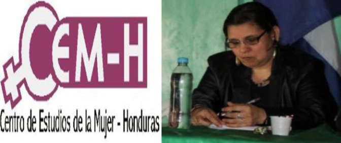 Organizaciones internacionales se solidarizan con la defensora de las mujeres Suyapa Martínez