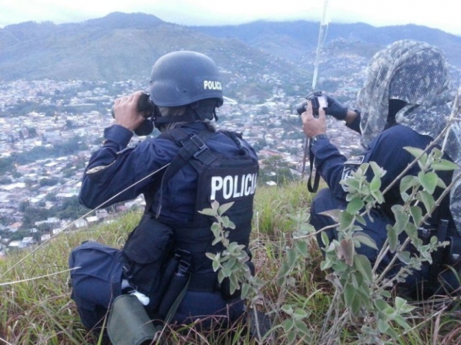La Dirección de Inteligencia de la Policía, DIPOL, con lista negra en mano vigila a  defensores de DDHH