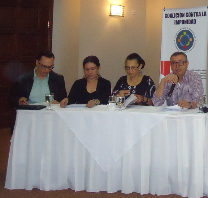 Coalición contra la Impunidad presentó la verdad sobre el examen a Honduras por el Comité de Derechos Humanos