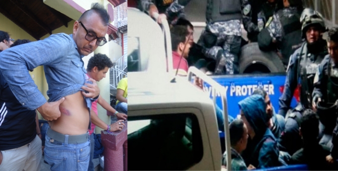 Tigres, ESPA y Policía Nacional establecieron  el terror en la UNAH