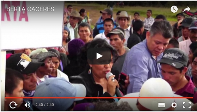 Video: Bertha Caceres