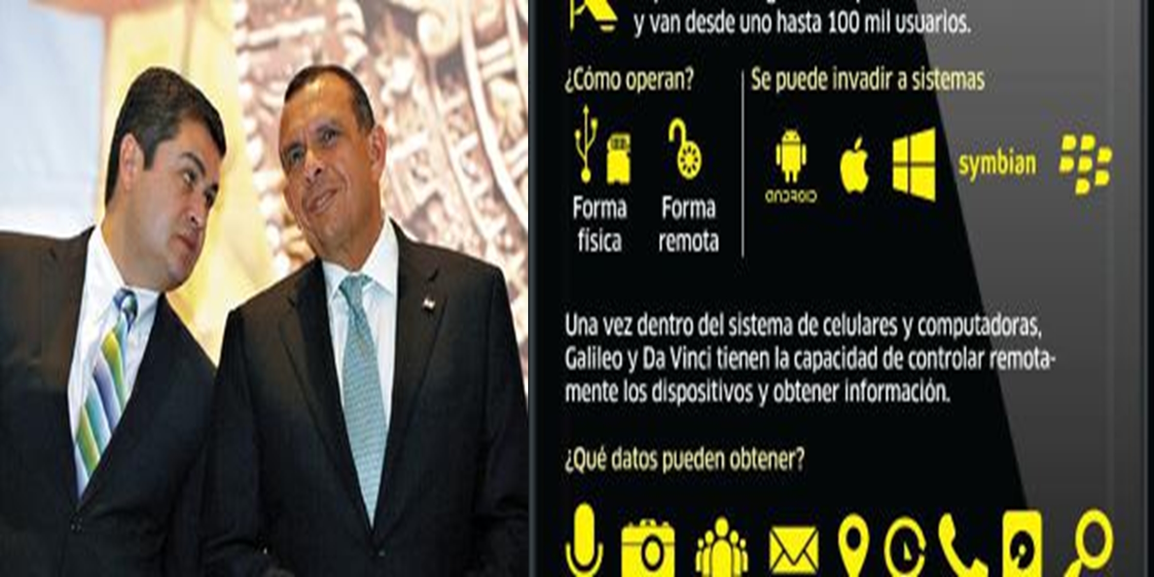 Desde el gobierno de Porfirio Lobo Sosa y luego el régimen de JOH, ha salido a la luz pública que espían a la ciudadanía hondureña