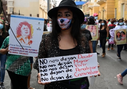 Con campaña antiaborto: Partido Nacional promueve el odio contra las mujeres de Honduras