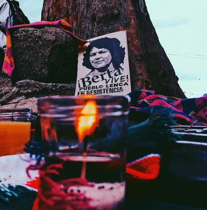 Cuatro años de impunidad en crimen de Berta Cáceres