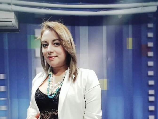 Mirian Duarte, presentadora de TV