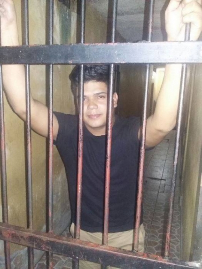 Juez decreta medidas sustitutivas a la prisión para el estudiante de la UNAH Marvin Campos