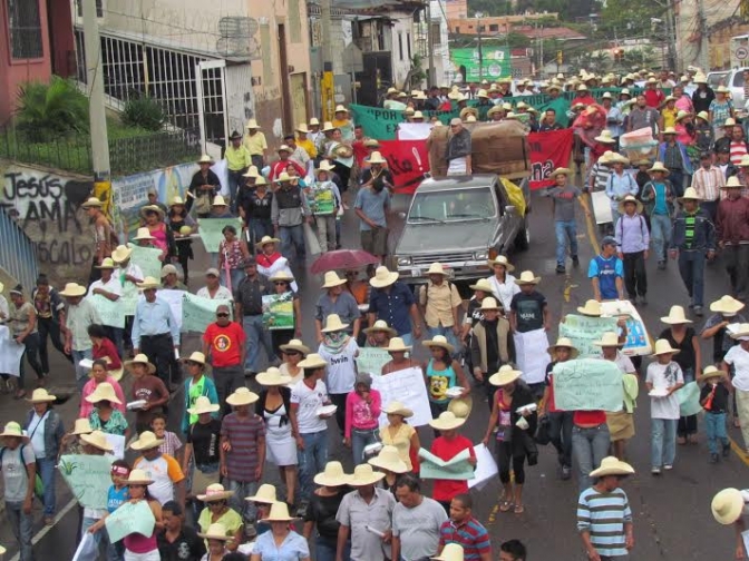 Campesinos y campesinas exigen la pronta aprobación de La Ley de Reforma Agraria y un cese a la criminalización de la lucha por la tierra