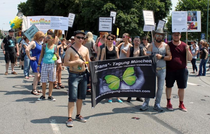 Marcha del Christopher Street Day en Múnich, Alemania 